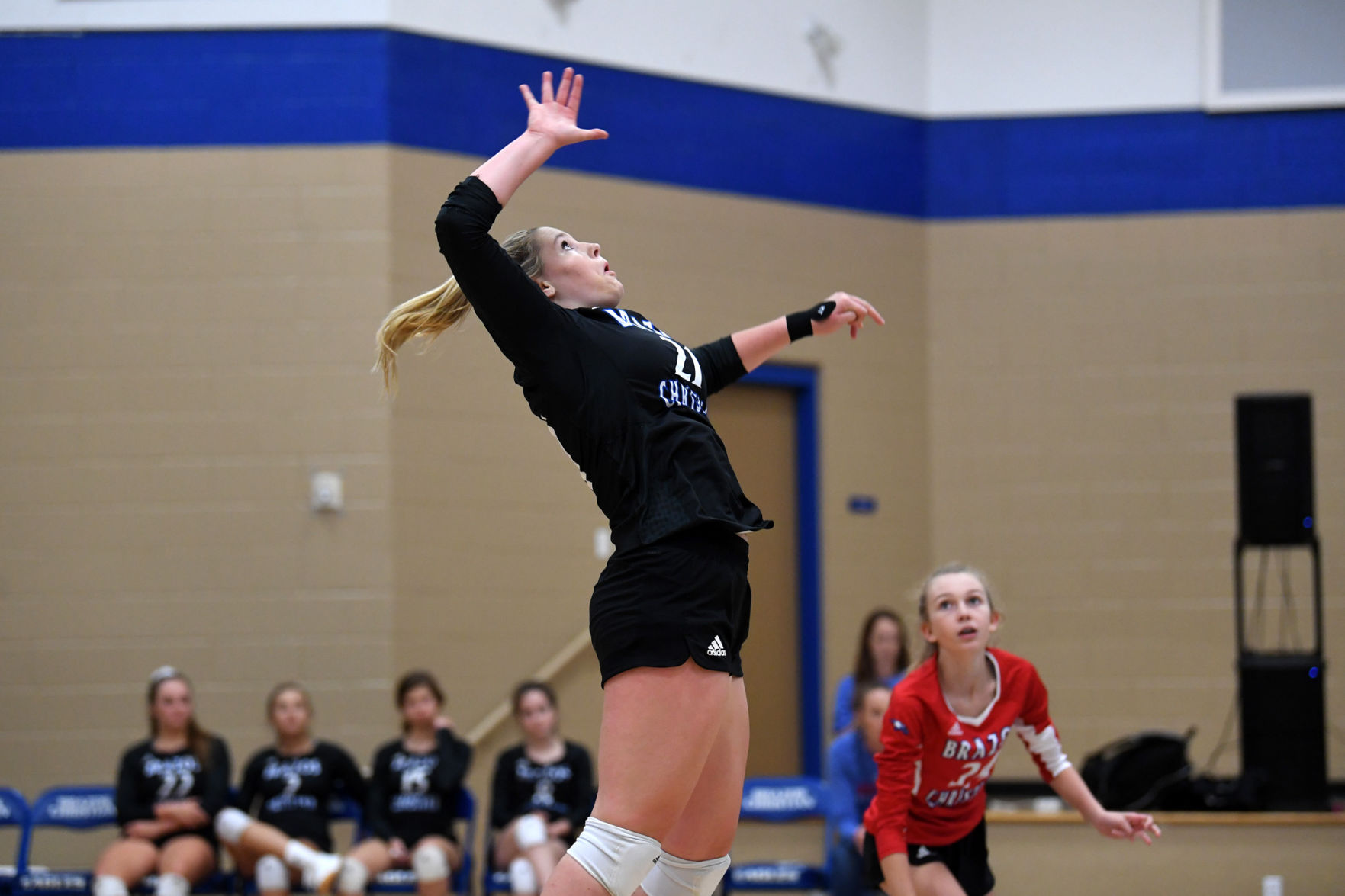Brazos Christian vs. Conroe Covenant Christian volleyball